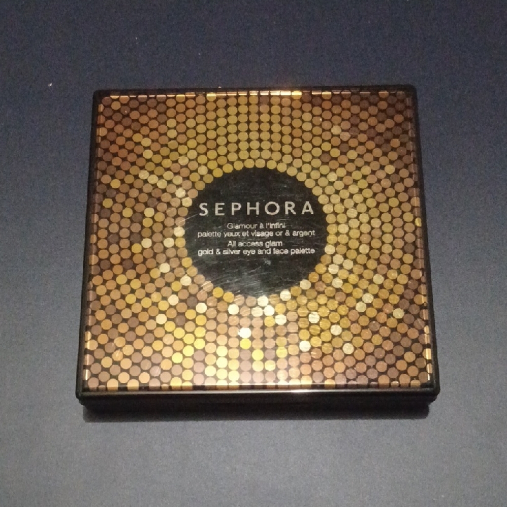 Sephora Glam Gold and Black Palette